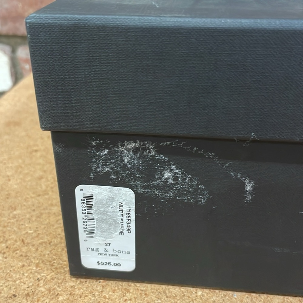 Rag & Bone Beha Stretch Boot In Nude Suede New In… - image 5